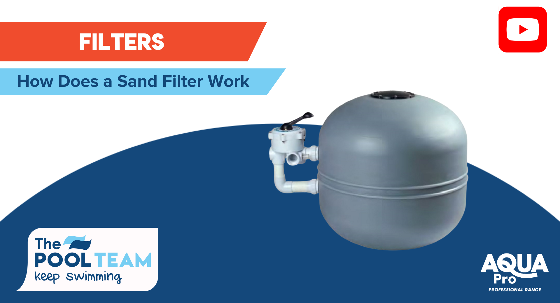 How does a sand filter work