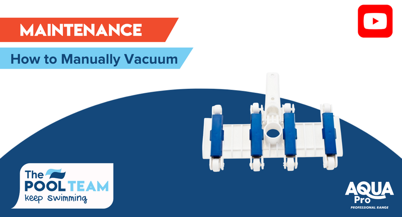 How to Manually Vacuum a Pool