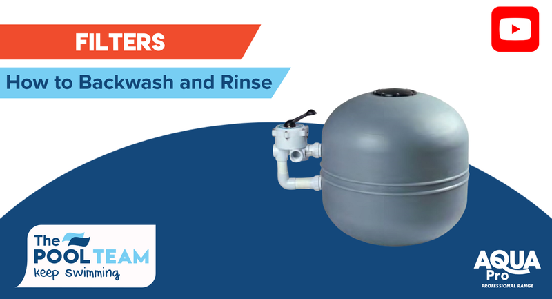 How to Backwash and Rinse your Swimming Pool