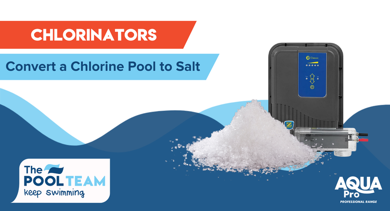 How to Convert a Chlorine Pool to a Salt Pool