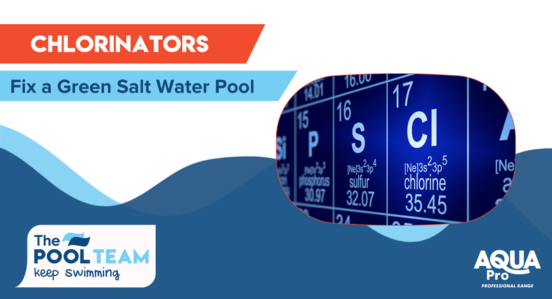 How to Fix a Green Salt Water Pool