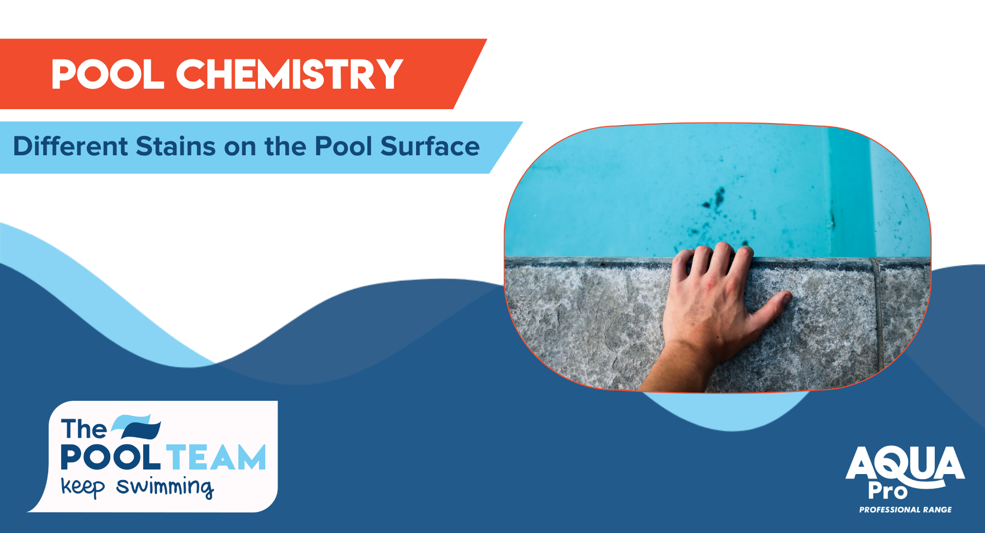 Different Stains on the Pool Surface