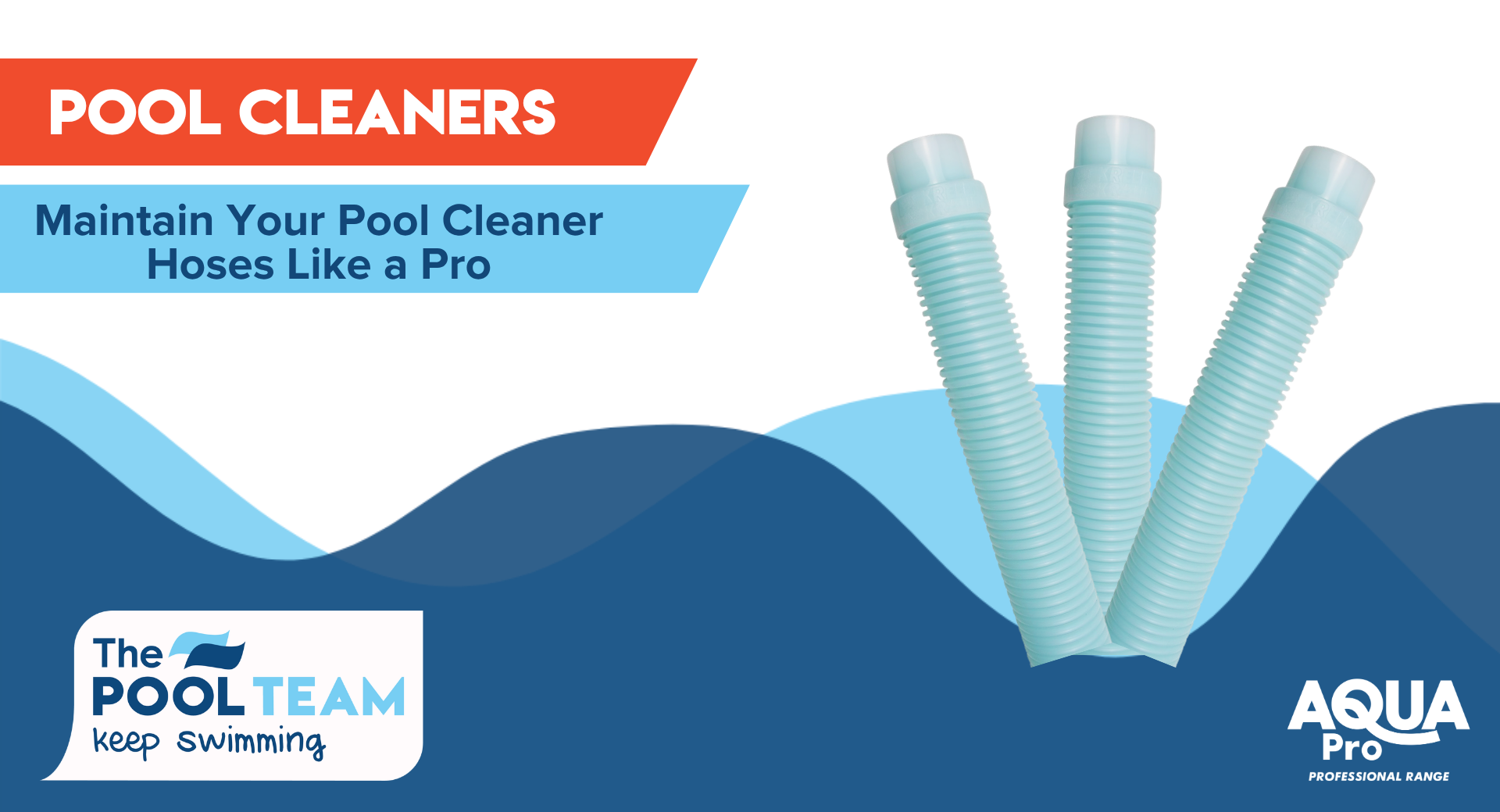 Maintain your pool cleaner hose like a pro