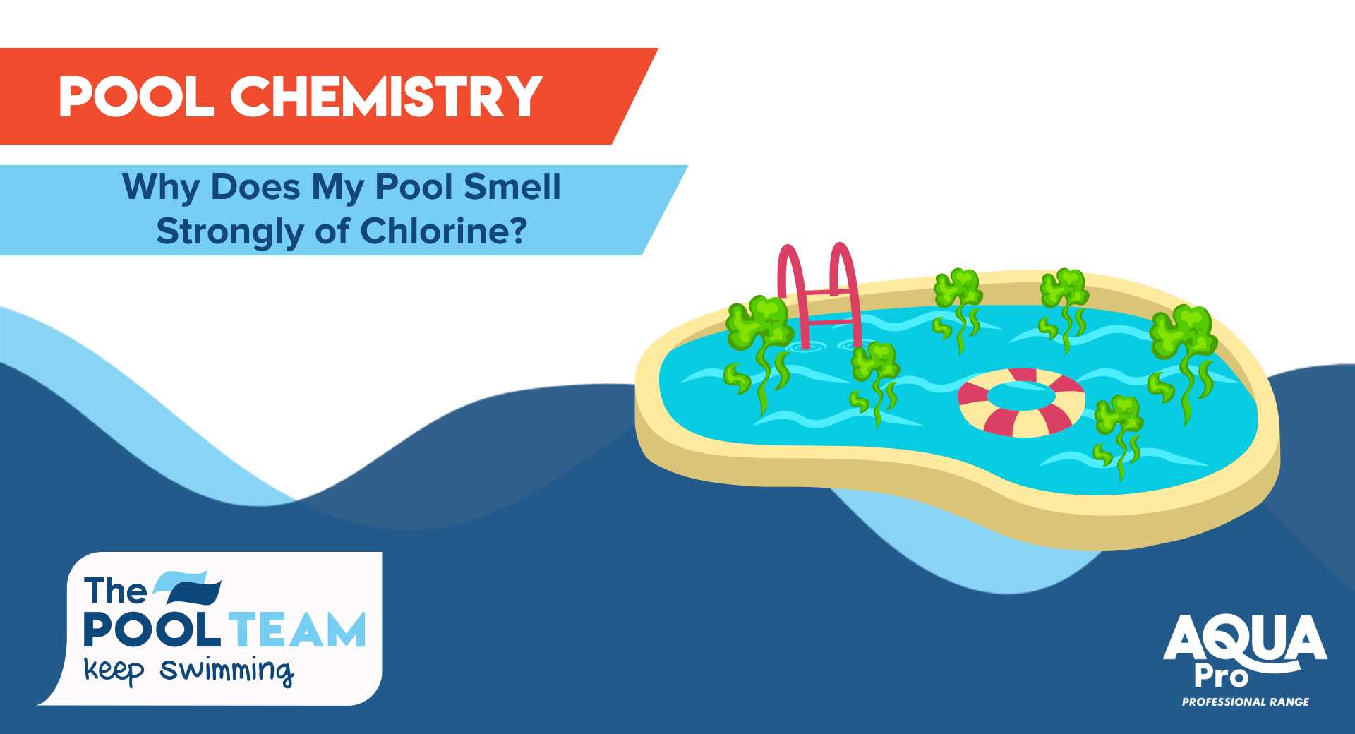 Why does my pool smell strongly of chlorine?