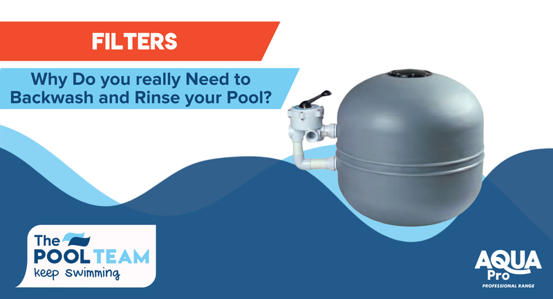 Why do you really need to backwash and rinse your pool?