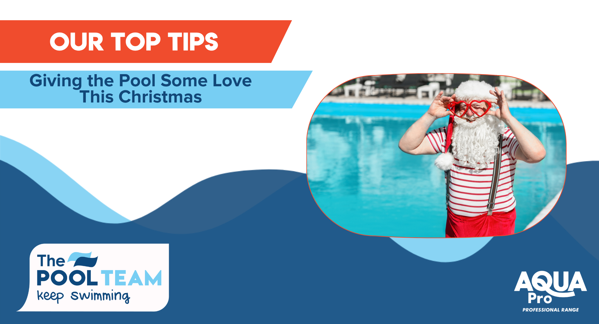 Giving the pool some love this Christmas