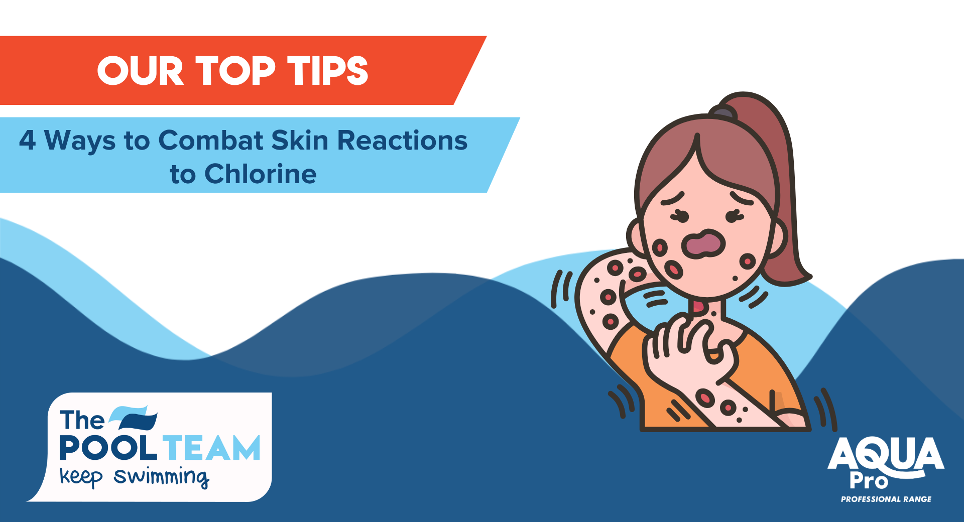 4 Ways to combat skin reactions to chlorine