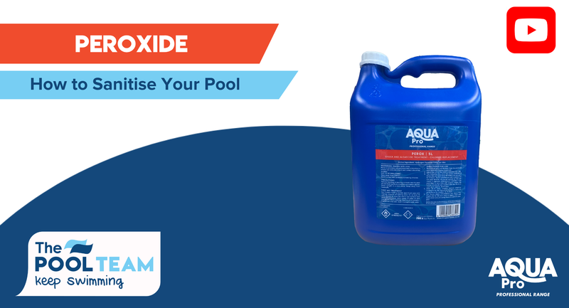 How to Sanitise your Pool with Aqua Pro Hydrogen Peroxide