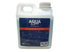 Aqua Pro 1Lt white plastic jug of Pool Plaster Colour Enhancer with navy label and red accent band