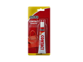 Alcolin Contact Adhesive 50ml tube in red and white packaging on yellow and red blister card