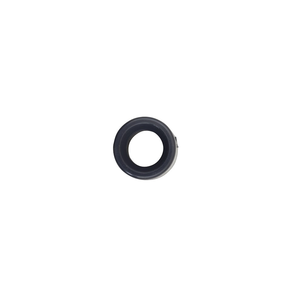 PVC reducer ring 32mm to 20mm dark grey circular fitting with open centre on white background