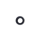 PVC reducer ring 32mm to 20mm dark grey circular fitting with open centre on white background