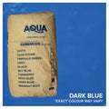 Aqua Pro Professional Swimming Pool Plaster Dark Blue 40kg kraft paper bag with colour swatches on blue background