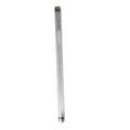 UV replacement tube lamp 55W clear glass T8 fluorescent bulb with gold bi-pin base connectors at each end