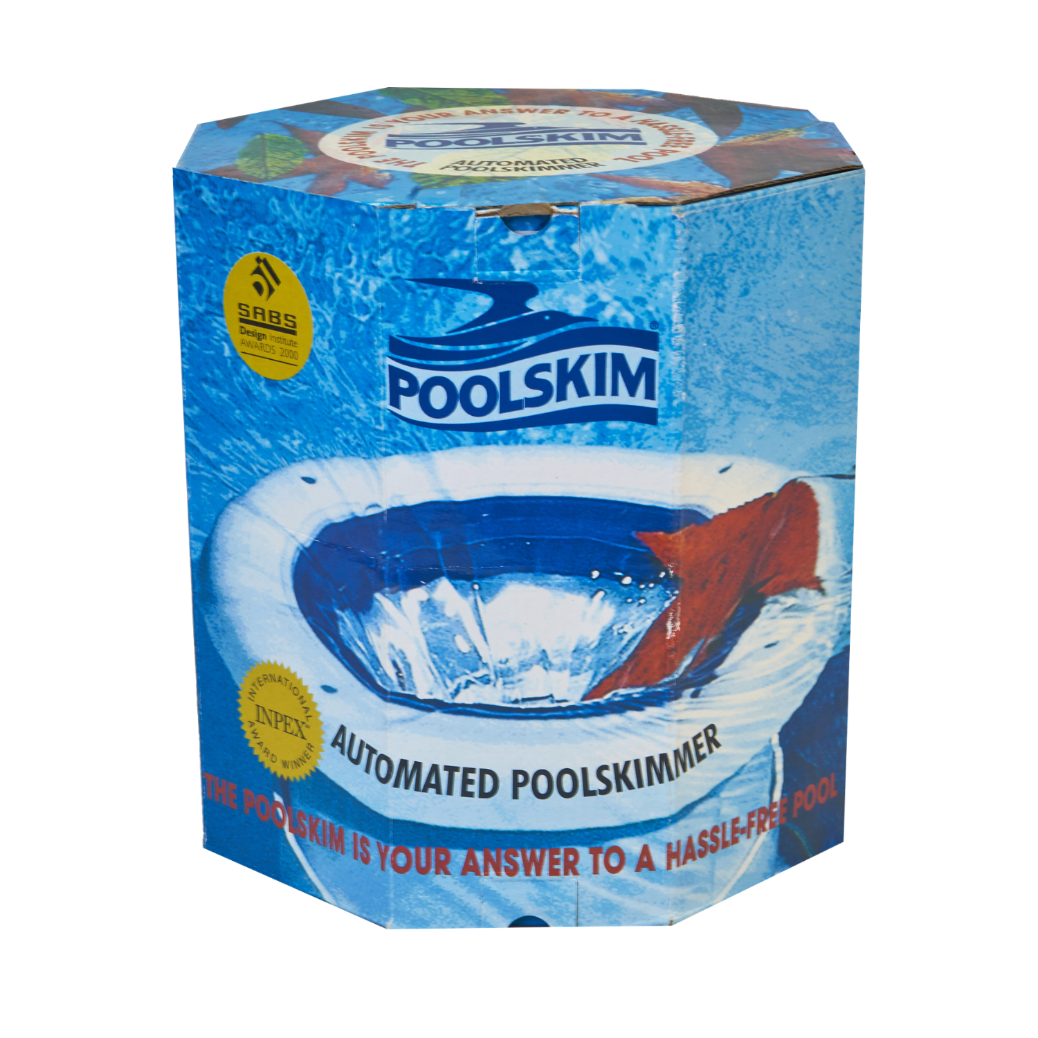 PoolSkim Cut Down Complete White