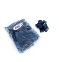 Black ribbed bio balls bulk bag with Ultra Zap label alongside loose pile of square aquarium filter media pieces
