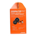 Kreepy Krauly Dominator Pro Tune-Up Kit in orange cardboard box with wheel rims, drive shafts, bearings and springs shown on pack