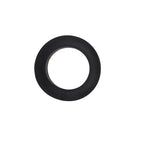 Black rubber ring gasket with bevelled inner edge for Speck Profile filter sealing