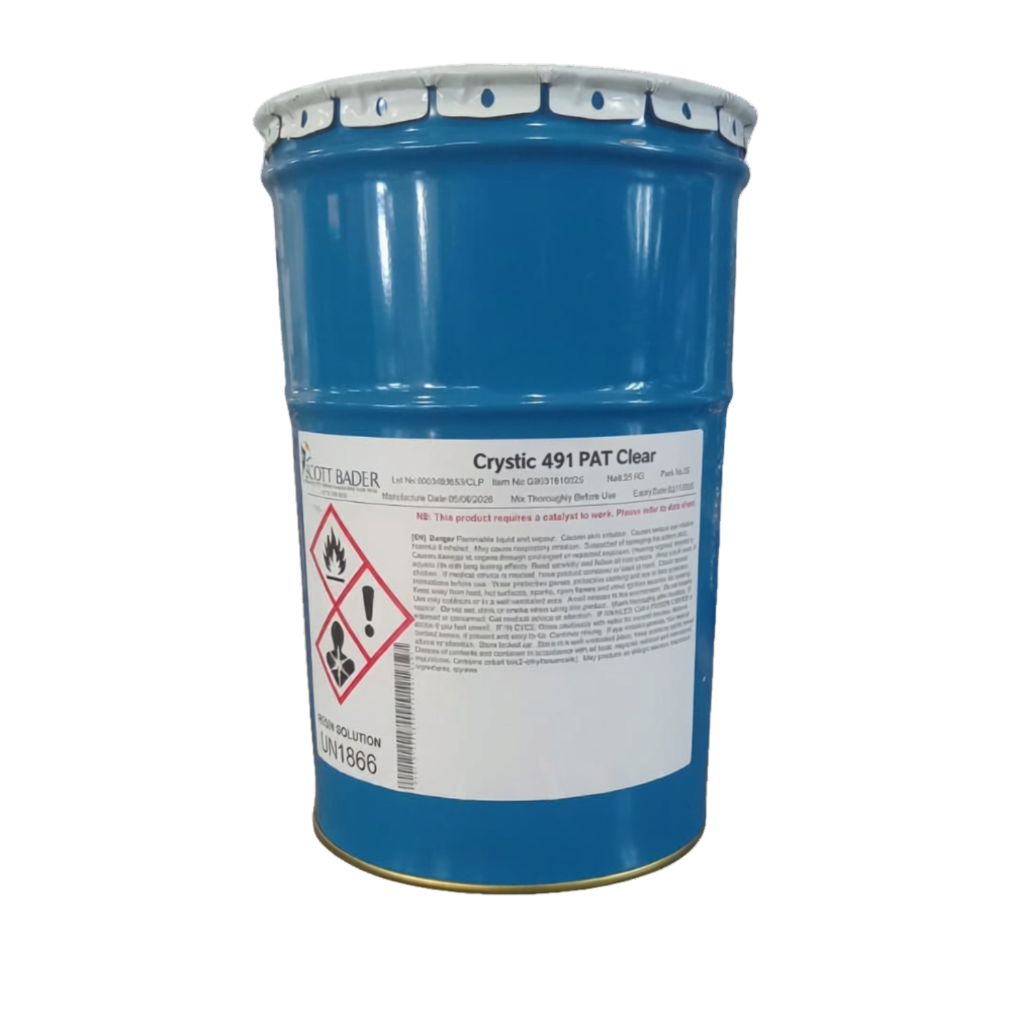 SCOTT BADER RESIN CLEAR 25KG
