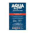 Aqua Pro Professional Range Pro Oxidiser 750g pool chemical packaging, navy blue and red label with hazard symbols