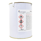 Scott Bader Crystic styrene monomer stabilized 4kg white metal tin with GHS hazard warning labels and UN2055 classification