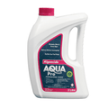 Aqua Pro Algaecide 2 litre white plastic jerry can with pink cap and navy pink label, professional pool chemical range