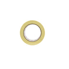 Aqua Pro Masking Tape 40mm roll in pale yellow on white background