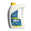 Aqua Pro Metal and Stain Remover 2L white plastic jug with yellow cap and blue pool water label