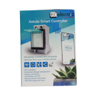 CBI Electric Astute Smart Controller Wi-Fi time switch in teal and grey retail packaging on white background