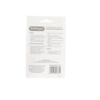 Back of Sellotape light-duty mounting/hanging tape packaging showing usage instructions, application guide, and barcode on white card blister pack