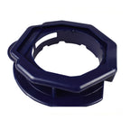 Navy blue plastic octagonal locking collar ring for Zodiac pool cleaner Flexi Foot replacement part