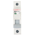 Onesto KC3e single-pole miniature circuit breaker 6A 240/415V white plastic DIN rail MCB with green indicator light