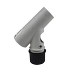 Grey and black plastic Kreepy Krauly Orca pool cleaner regulator valve with angled swivel body and ribbed base fitting