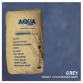 Aqua Pro 40kg grey swimming pool plaster in kraft paper bag with colour swatch chart on front