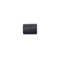 Grey PVC 20mm straight coupling pipe fitting with smooth cylindrical body and open ends for pipe joining