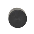 Sun Command Aqua Pro Solar Panel End Cap Rubber, black cylindrical rubber cap shown from above on white background