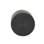 Sun Command Aqua Pro Solar Panel End Cap Rubber, black cylindrical rubber cap shown from above on white background