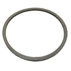Large round grey rubber gasket seal ring for Collins MK2 vacuum lid, flat profile with smooth surface
