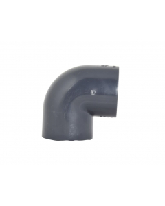 PVC 63mm Grey 90° Elbow Fitting