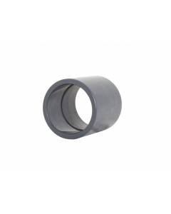 PVC 63mm Grey Straight Connector Fitting