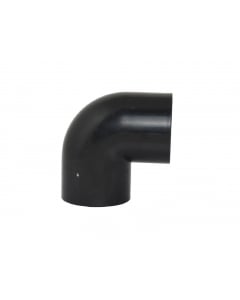 PVC 50mm Black 90° Elbow Fitting