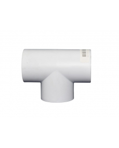 PVC 50mm White T-Piece Fitting